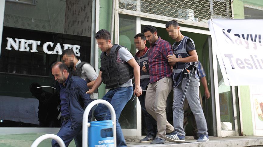 Hakkari de protestoya gözaltı!